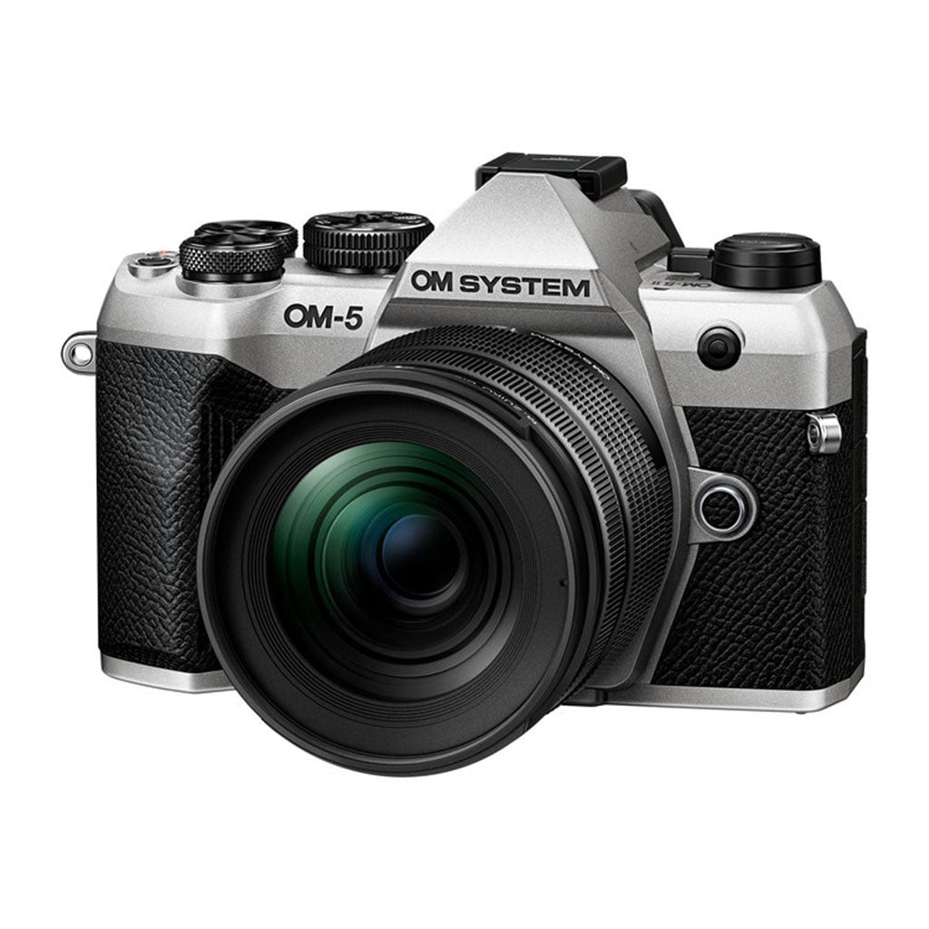 OM SYSTEM OM-5 II 12-45mm Lens Kit- Silver 