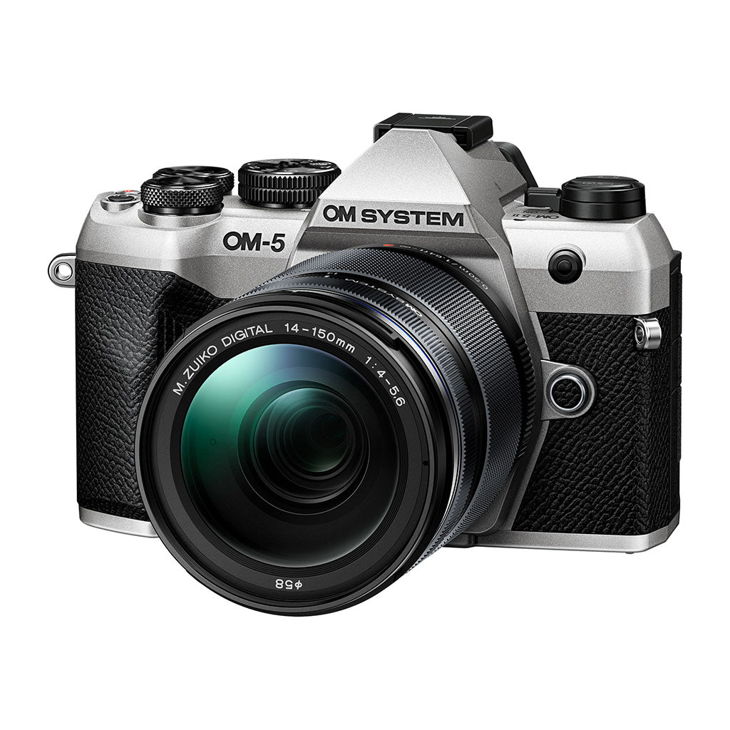 OM SYSTEM OM-5 II 14-150mm Lens Kit- Silver 