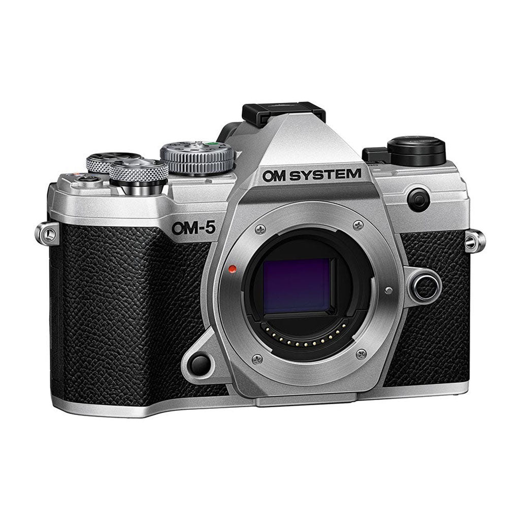 OM SYSTEM OM-5 12-45mm Lens Kit - Silver