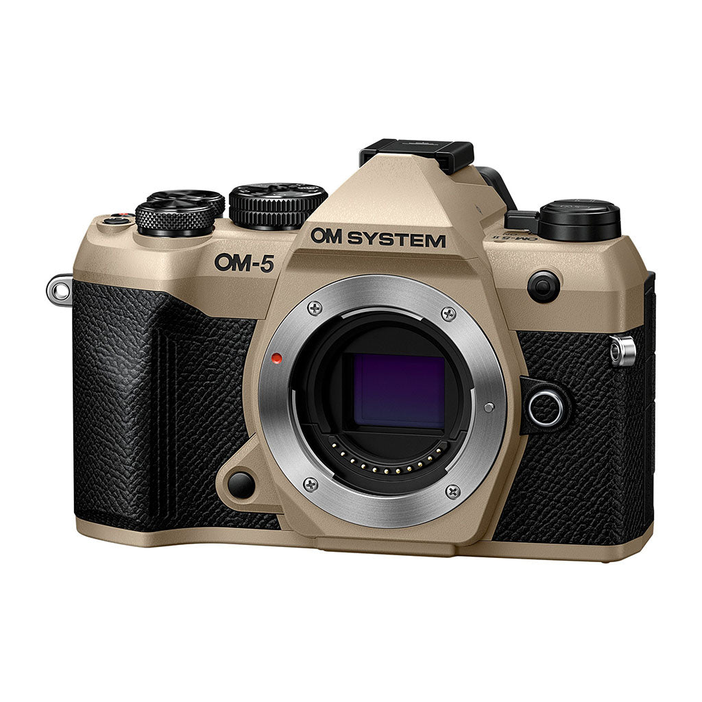 OM SYSTEM OM-5 II Mirrorless Camera - Sand Beige 