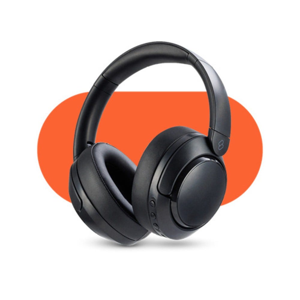 Open Box Sprout Invoke Lite Bluetooth Headphones - Black (SBTH010BK)