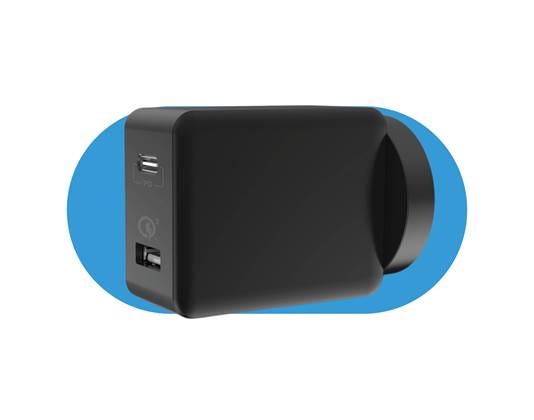 Open Box Sprout 30W Power Adapter – Dual Port - Black