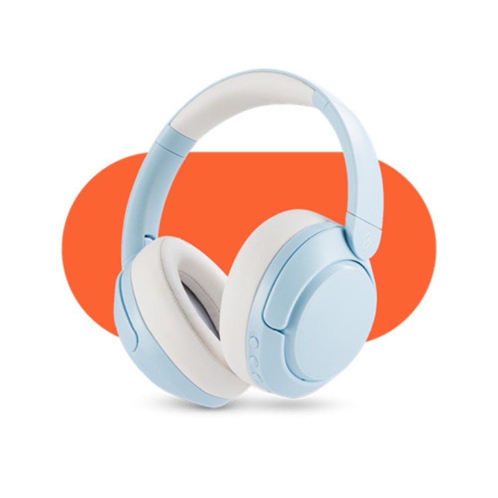 Open Box Sprout Invoke Lite Bluetooth Headphones. - Blue ( SBTH010BE)
