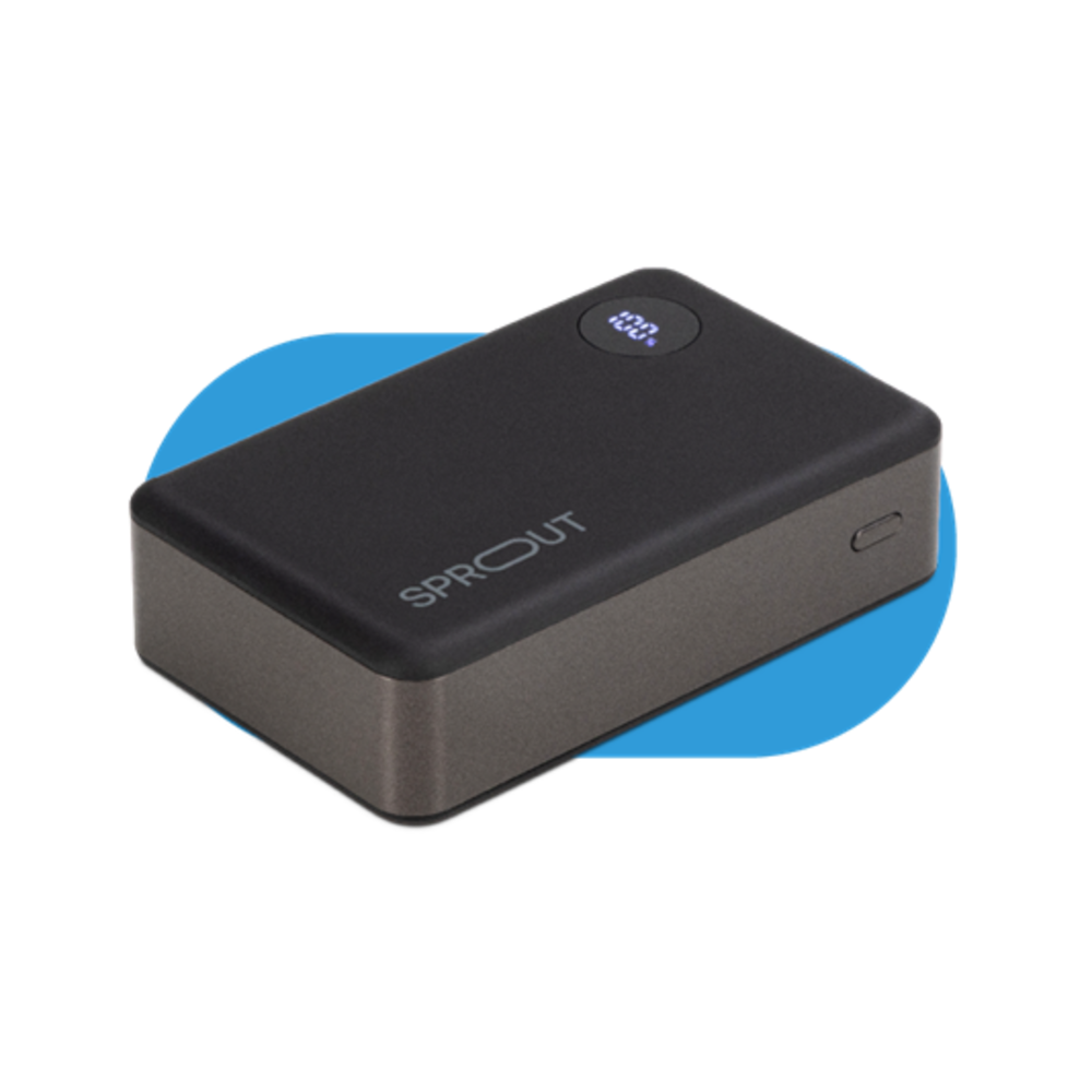 Open Box Sprout 20K PowerBank - SPB20000BK (Black)