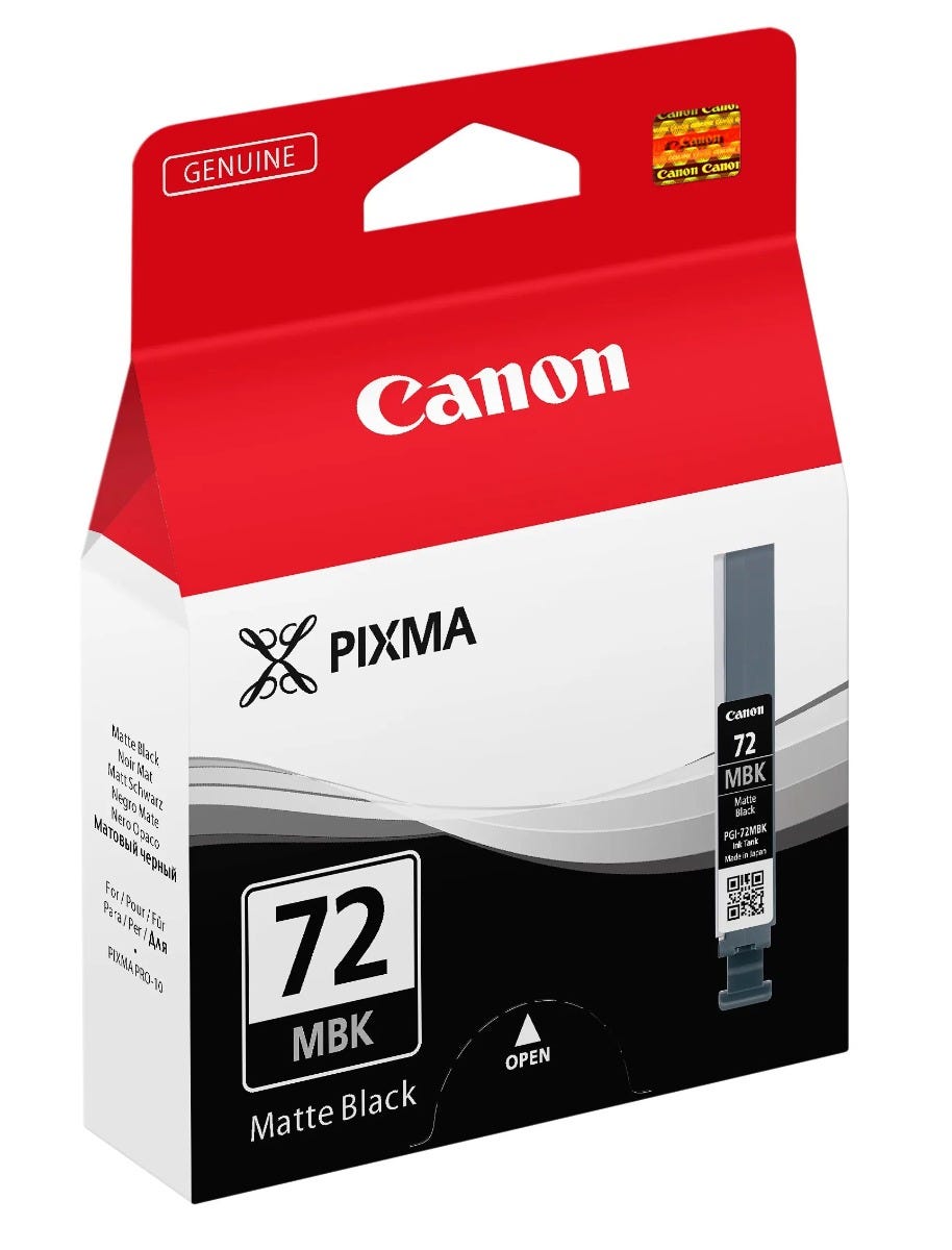 Canon PGI72MBK Matte Black ink tank for PIXMA PRO10