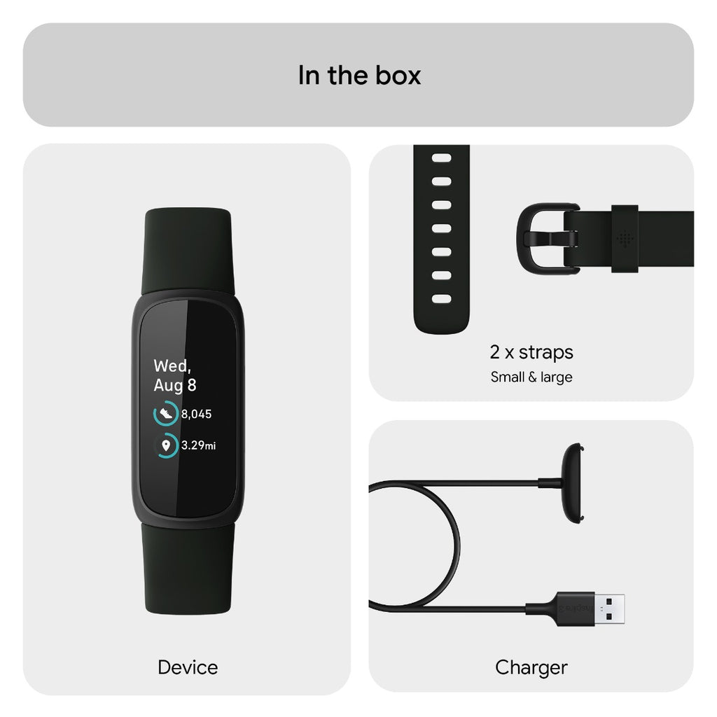 Fitbit Inspire 3 Fitness Tracker - Midnight Zen/Black