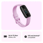 Fitbit Inspire 3 Fitness Tracker - Lilac Bliss/Black