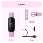 Fitbit Inspire 3 Fitness Tracker - Lilac Bliss/Black