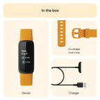 Fitbit Inspire 3 Fitness Tracker - Morning Glow/Black