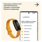 Fitbit Inspire 3 Fitness Tracker - Morning Glow/Black