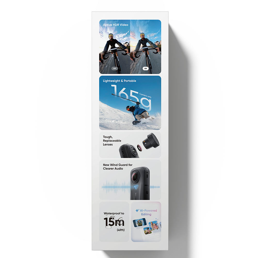Insta360 X4 Air 360 Camera Starter Bundle