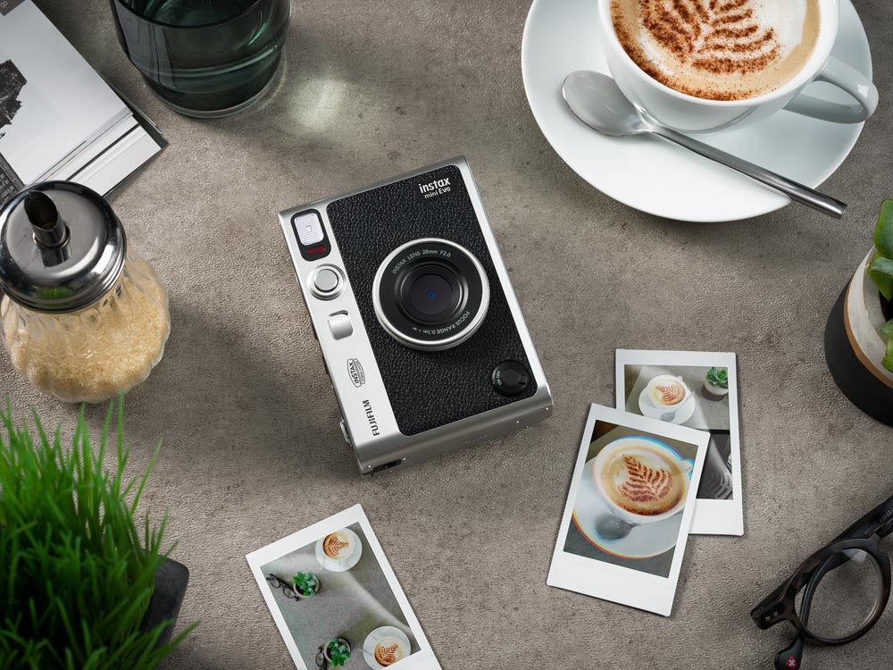 Fujifilm INSTAX Mini Evo Camera Black