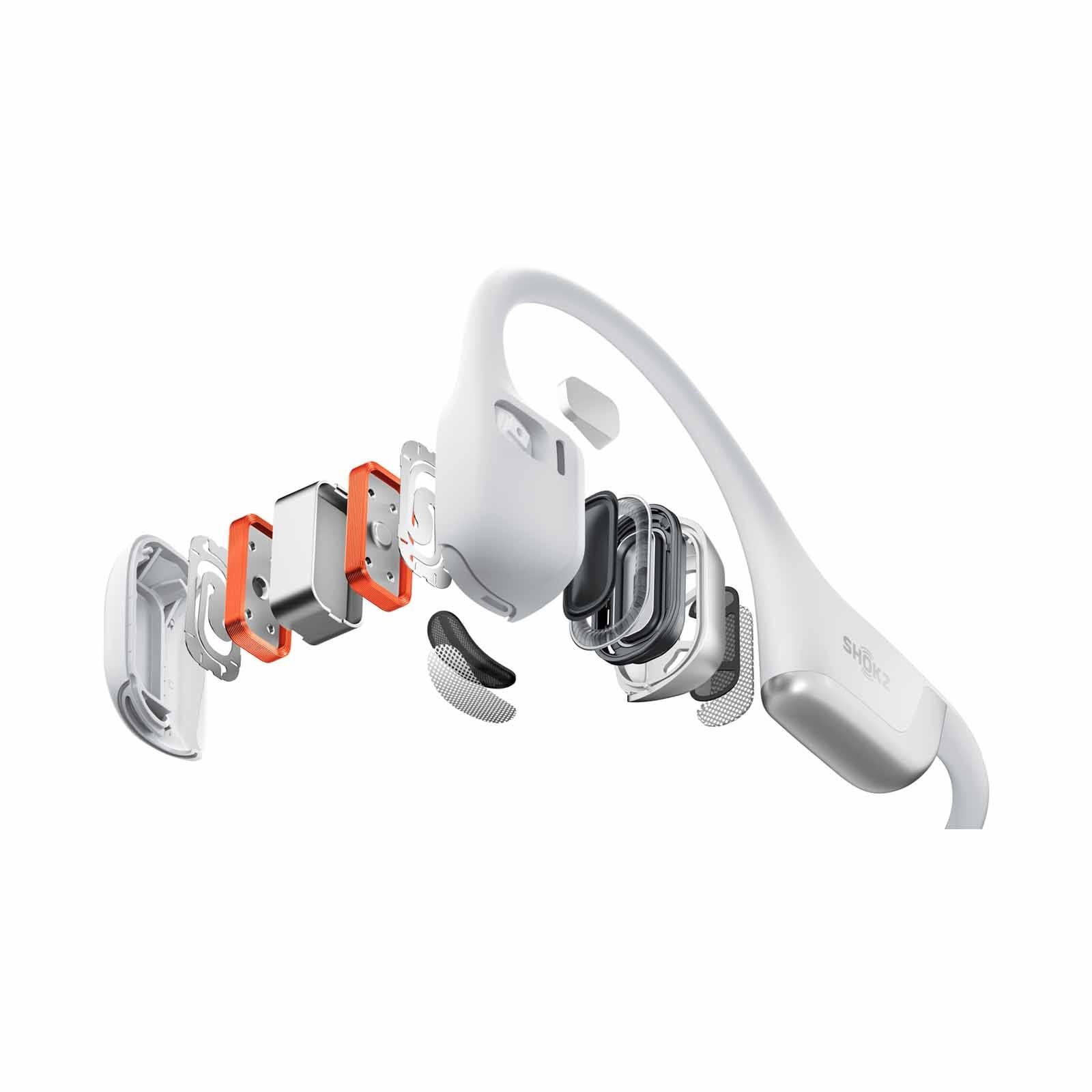 Shokz OpenRun Pro 2 Bone Conduction Stereo Wireless Headset (Silver)