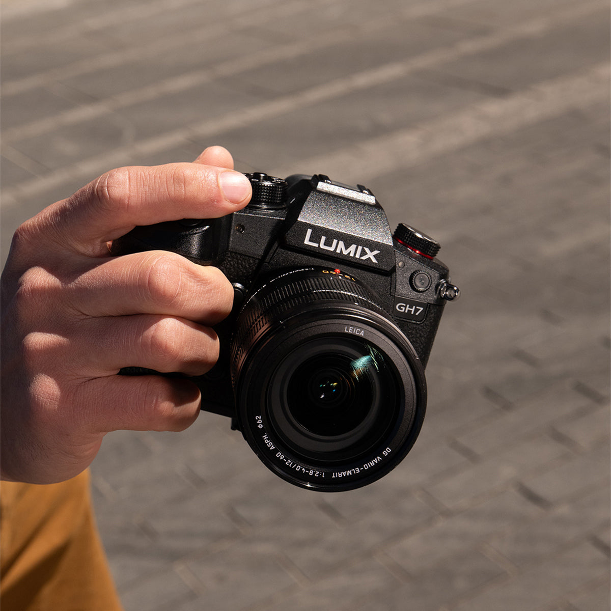 Panasonic LUMIX GH7 Mirrorless Camera with 12-60mm Leica Lens