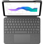 Logitech Combo Touch Case for iPad Pro 11" (1st/2nd/3rd Gen) - Grey