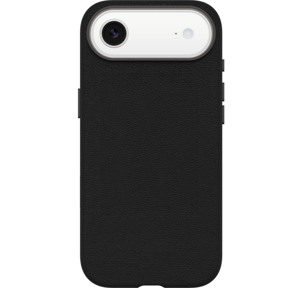 OtterBox Symmetry Cactus Leather MagSafe Case for iPhone Air (Black)