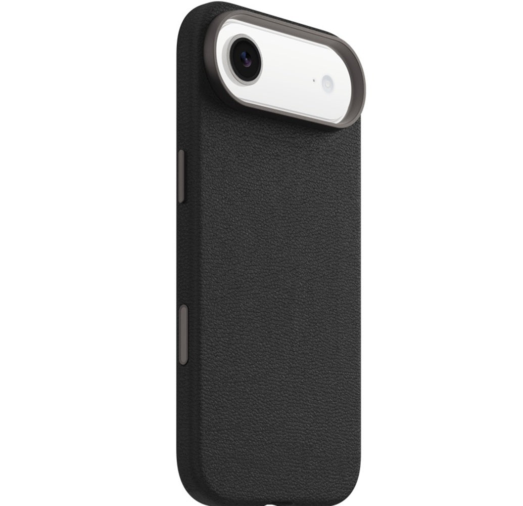 OtterBox Symmetry Cactus Leather MagSafe Case for iPhone Air (Black)