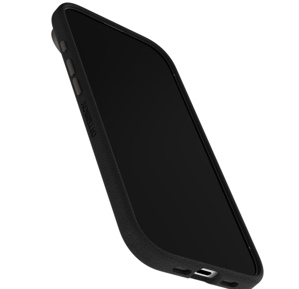 OtterBox Symmetry Cactus Leather MagSafe Case for iPhone Air (Black)