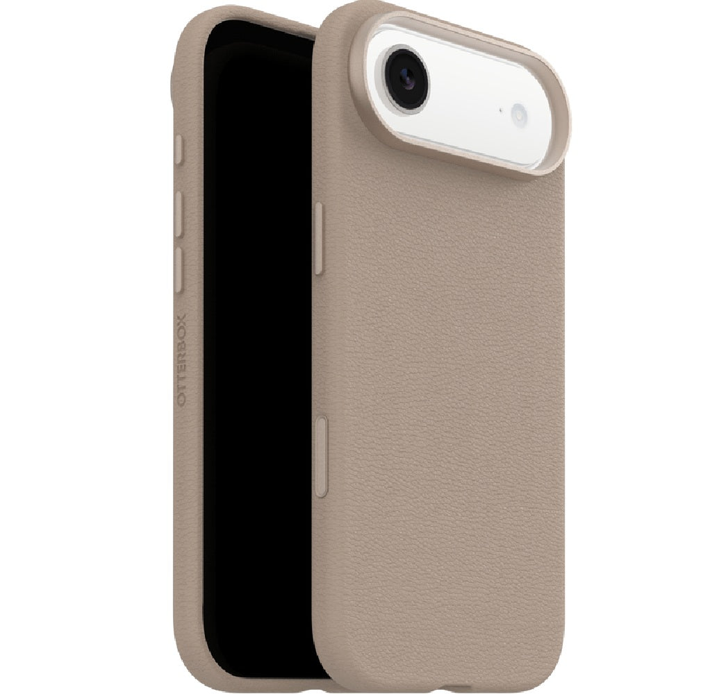 OtterBox Symmetry Cactus Leather MagSafe Case for iPhone Air (Stone)
