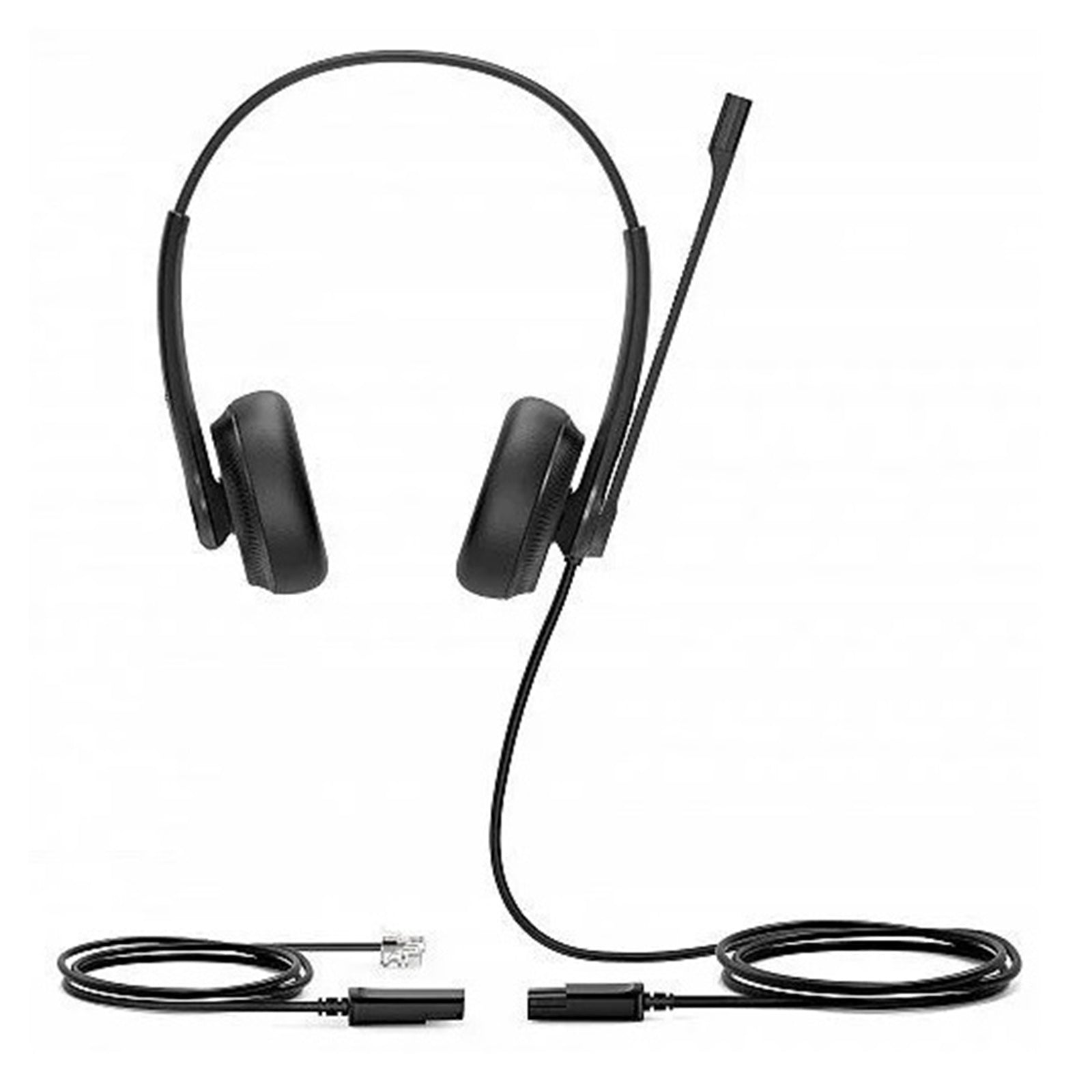 Yealink YHS34 Stereo Wireband Headset with Leather Ear Cushions