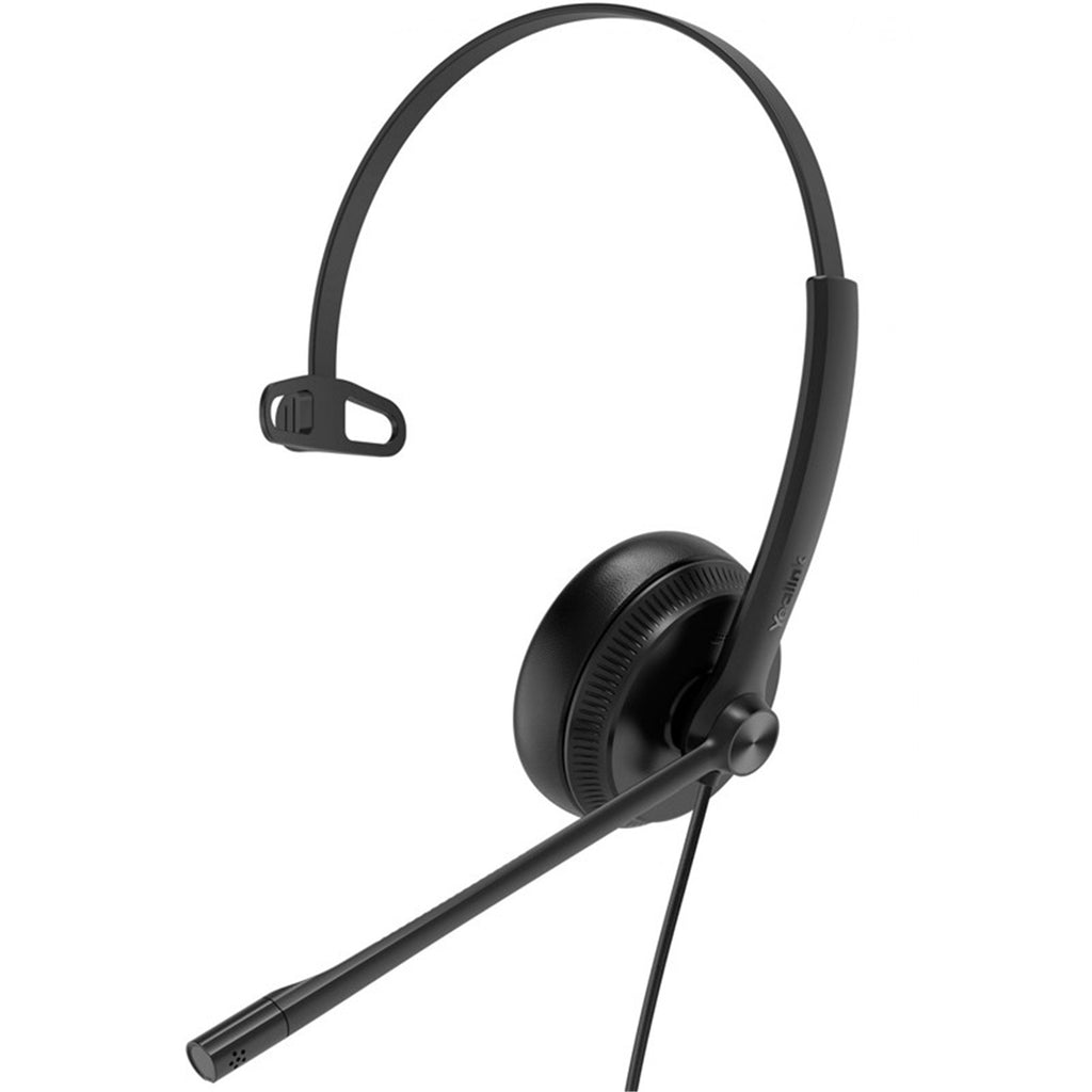 Yealink YHS34 Mono Wireband Headset with Leather Ear Cushions