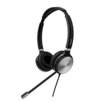 Yealink YHS36 Stereo Noise Cancelling Wireband Headset with Leather Ear Cushions