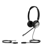 Yealink YHS36 Stereo Noise Cancelling Wireband Headset with Leather Ear Cushions