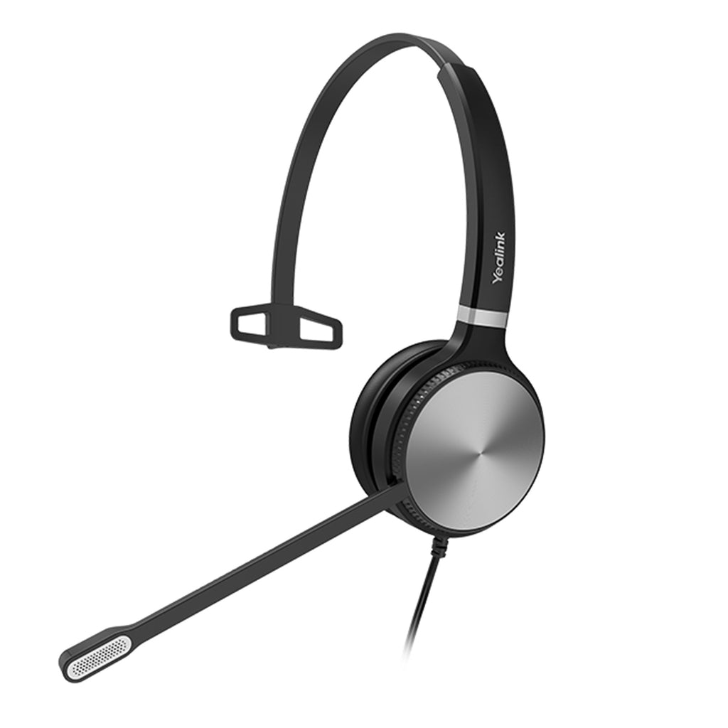 Yealink YHS36 Mono Noise Cancelling Wireband Headset with Leather Ear Cushions