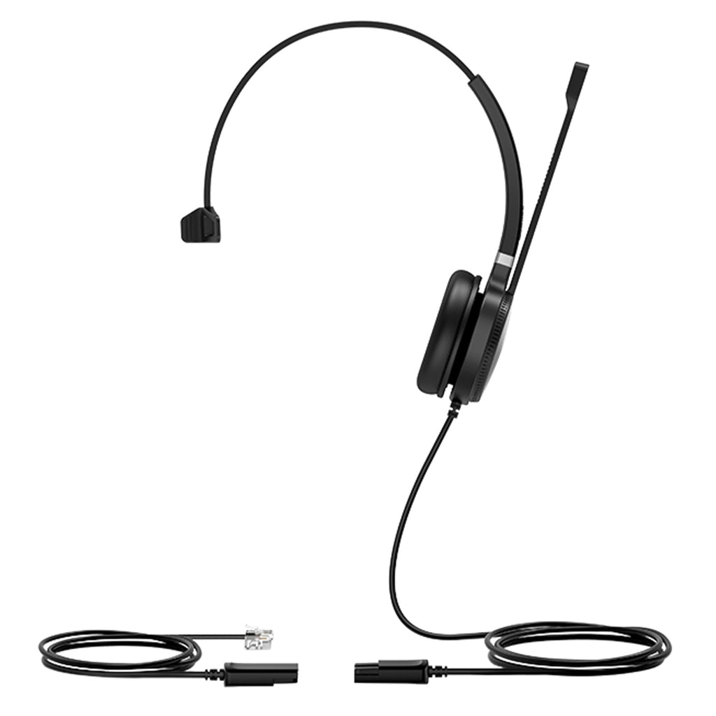 Yealink YHS36 Mono Noise Cancelling Wireband Headset with Leather Ear Cushions
