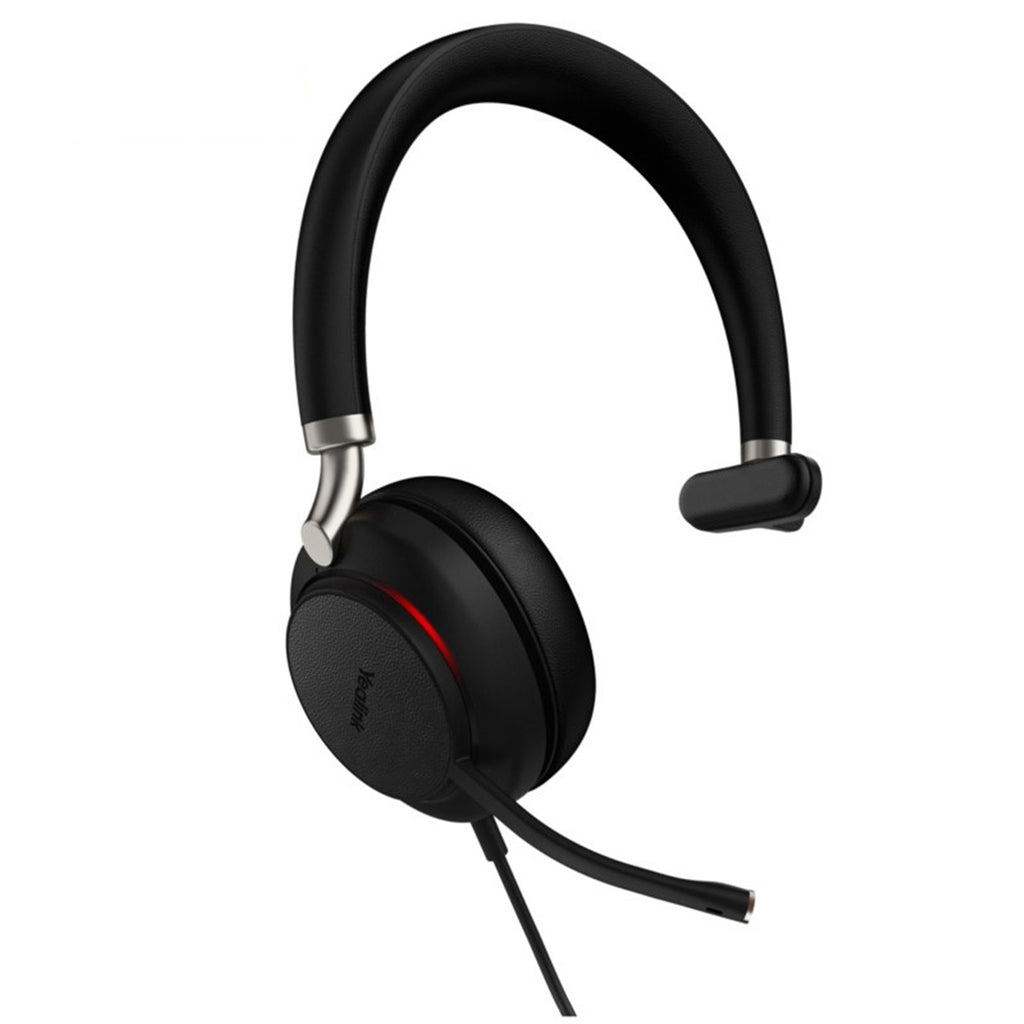 Yealink UH38 MS Mono Noise Cancelling USB-A Wired Headset