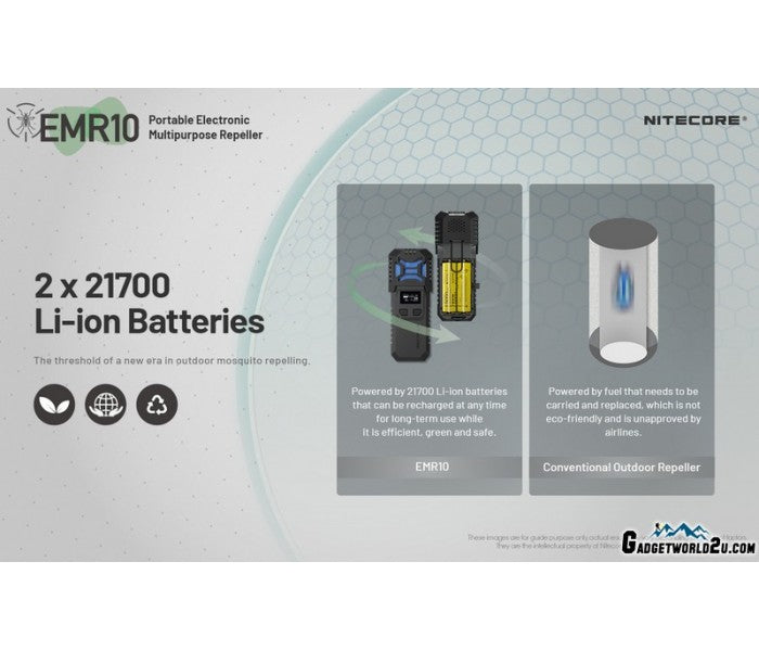 Nitecore EMR10 Portable Mosquito Repeller 