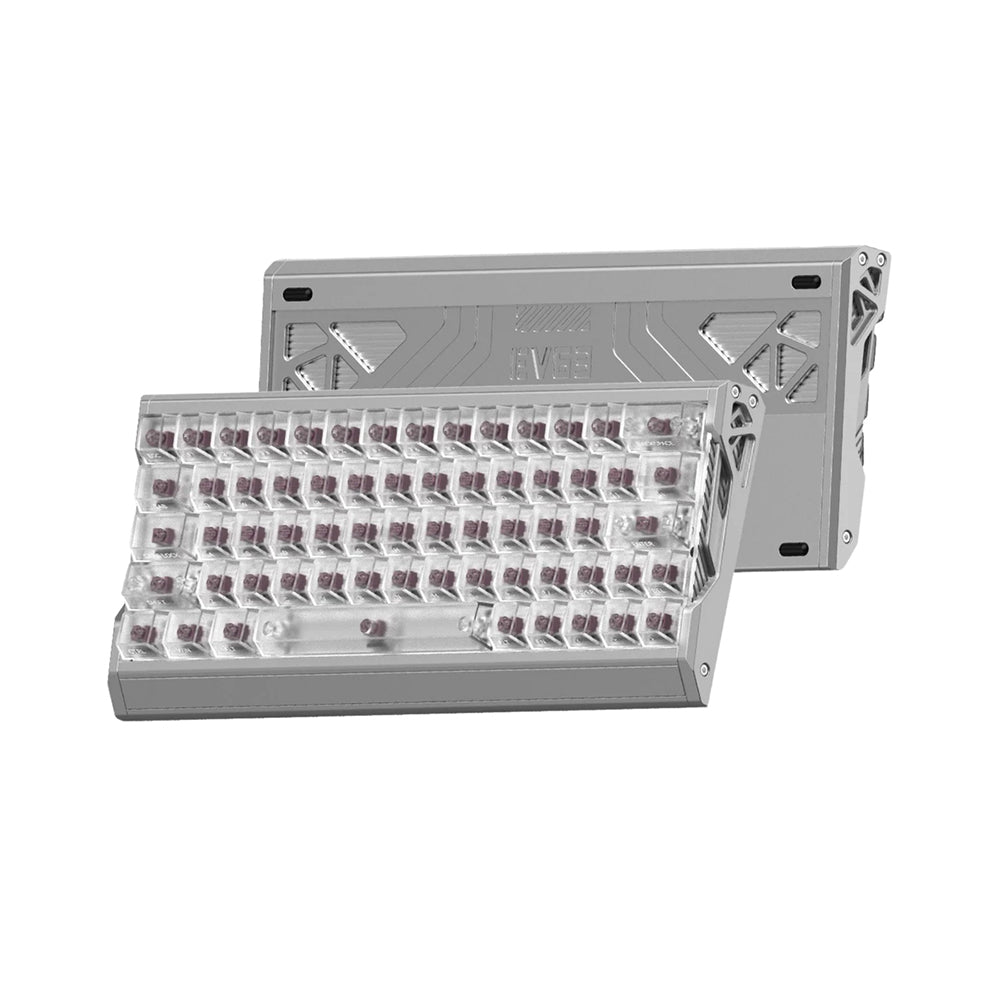 IQUNIX EV63 Hall Effect 8K RGB Wired Keyboard (Silver Blade RS) (Magnetic X Ultra Switch)