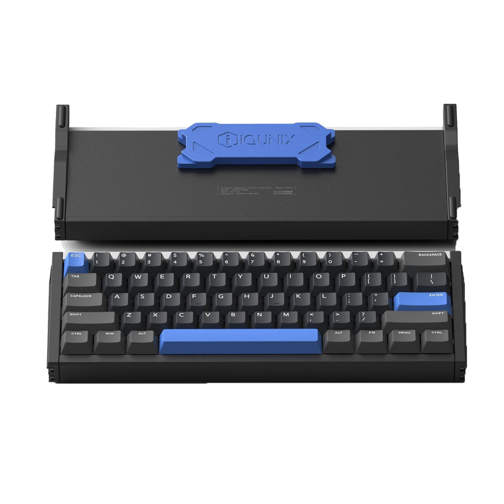 IQUNIX EZ63 Magnetic Wired HE Gaming Keyboard (Blue) (Star Trail Switch)