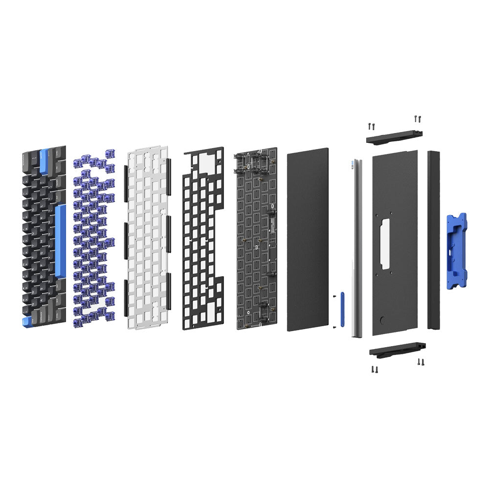 IQUNIX EZ63 Magnetic Wired HE Gaming Keyboard (Blue) (Star Trail Switch)