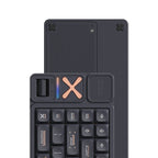 IQUNIX Magi65 Pro Aluminum Low Profile Mechanical Keyboard (Black) (Gold Red Switch)