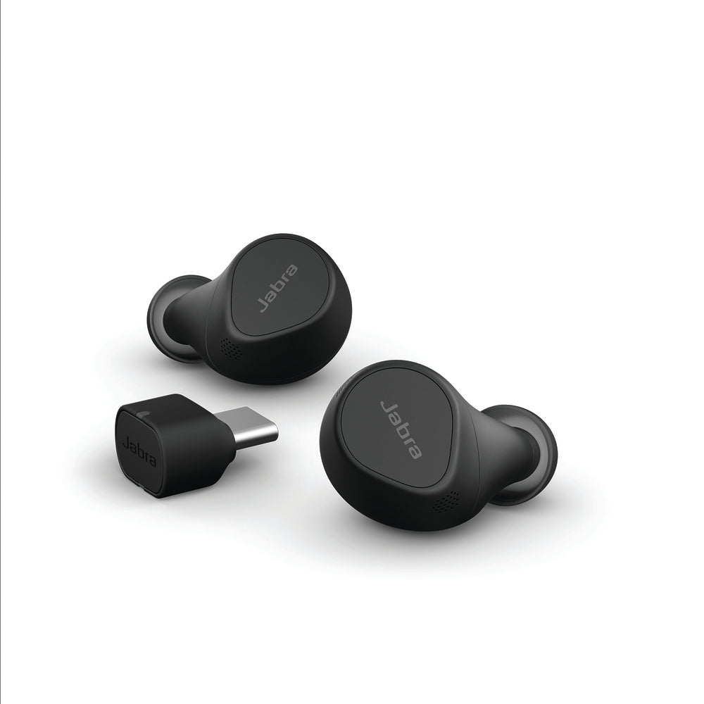 Jabra Evolve2 Buds MS Wireless Bluetooth Earbuds (USB-C Dongle)