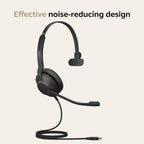 Jabra Evolve2 30 SE UC USB-C/A Mono Corded Headset