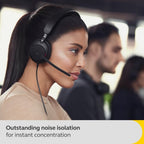 Jabra Evolve2 40 SE UC USB-C/A Mono Corded Headset