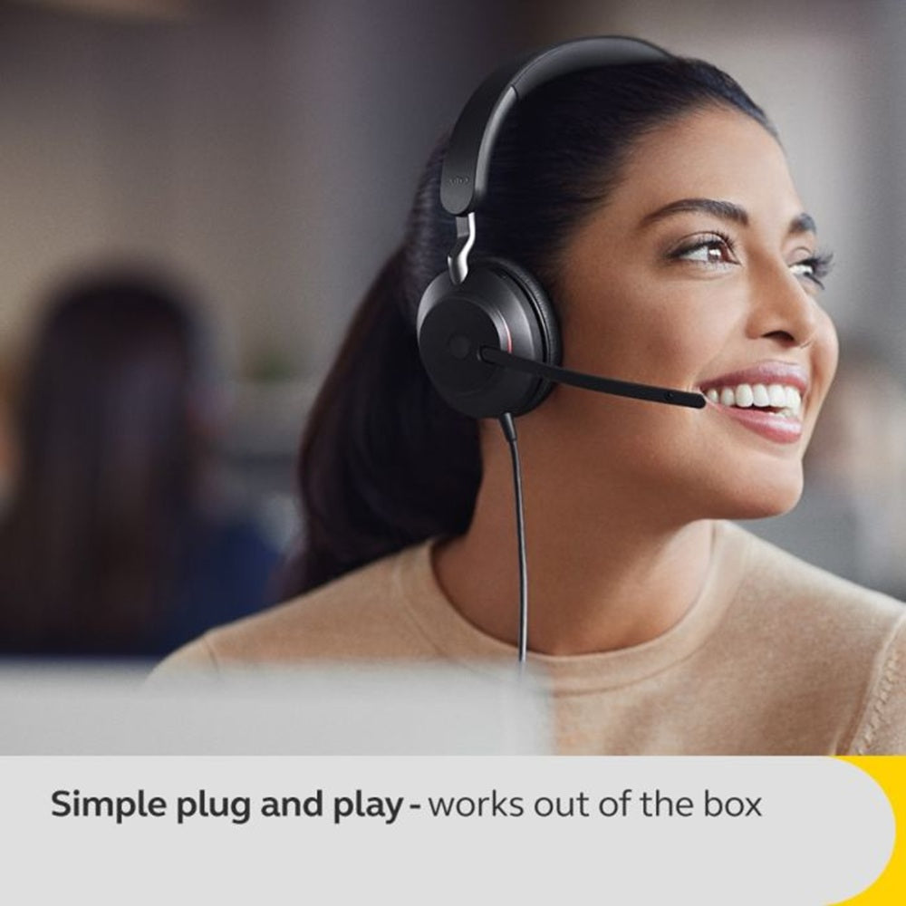 Jabra Evolve2 40 SE UC USB-C/A Mono Corded Headset