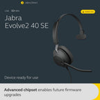 Jabra Evolve2 40 SE UC USB-C/A Mono Corded Headset