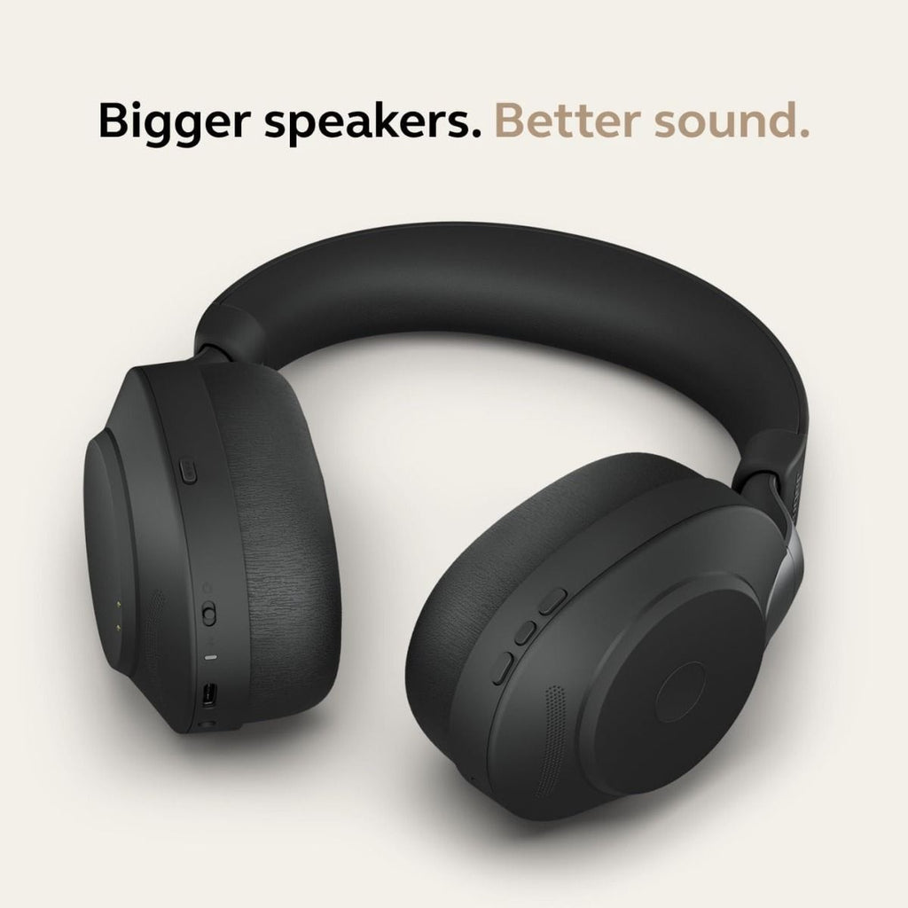Jabra Evolve2 85 UC USB-C Stereo Bluetooth Headset with Stand