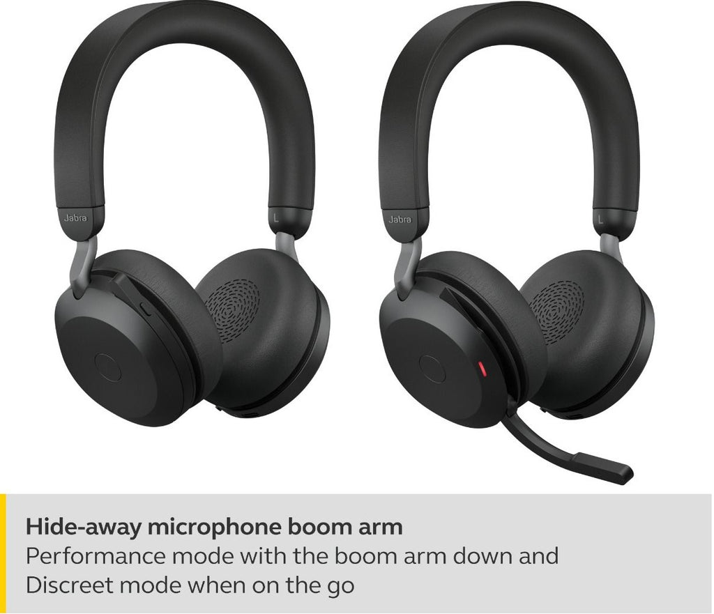Jabra Evolve2 85 UC USB-A Stereo Bluetooth Headset