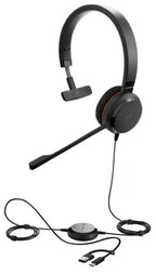 Jabra Evolve 20 SE UC USB-C/A Mono Corded Headset
