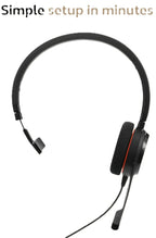 Jabra Evolve 20 SE UC USB-C/A Stereo Corded Headset