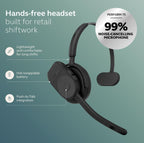 Jabra Perform 75 Push-to-Talk Bluetooth Headset