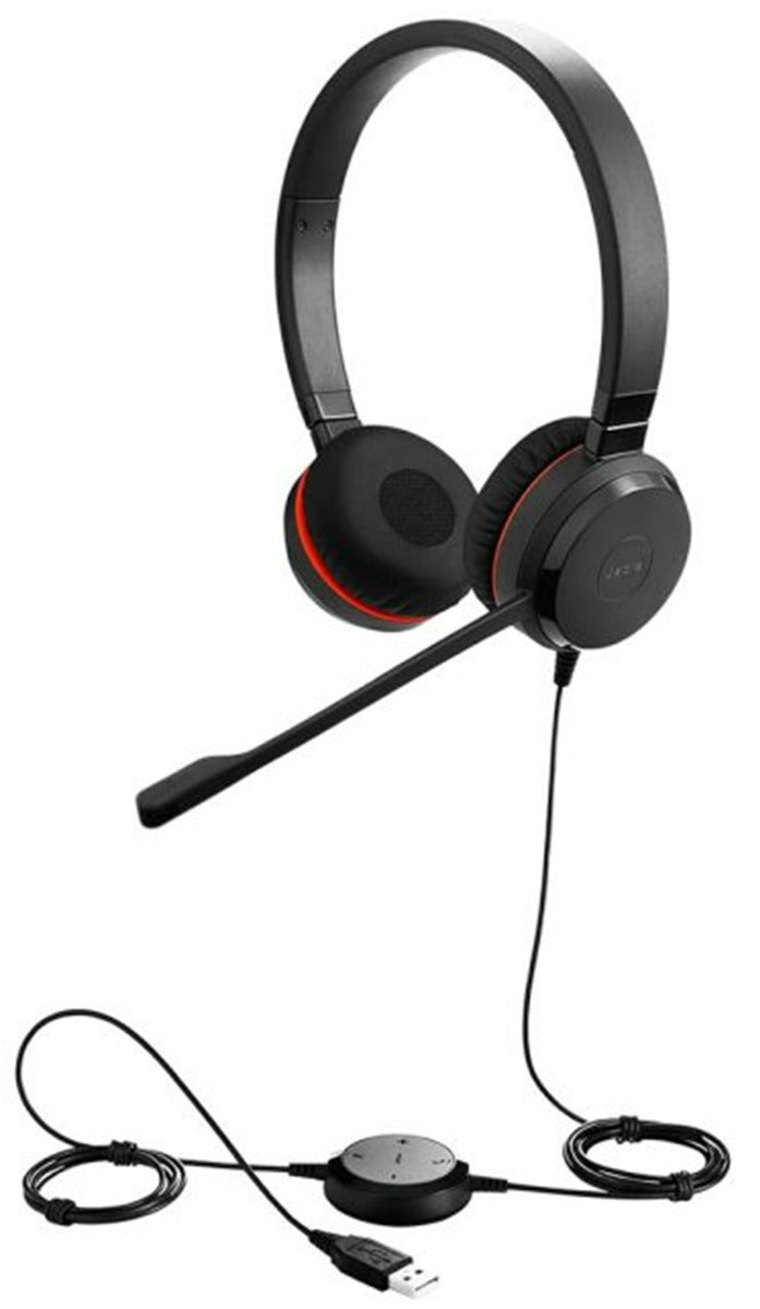 Jabra Evolve 30 II UC USB-C/A Stereo Corded Headset