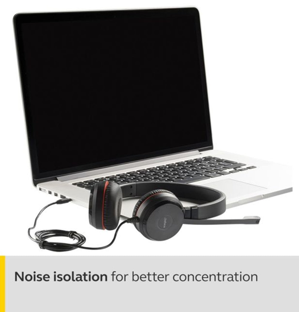 Jabra Evolve 30 II UC USB-C/A Stereo Corded Headset