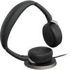 Jabra Evolve2 65 Flex MS USB-C Bluetooth Headset with Wireless Charger