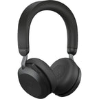 Jabra Evolve2 75 MS USB-C Stereo Bluetooth Headset with Charging Stand