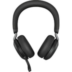 Jabra Evolve2 75 MS USB-C Stereo Bluetooth Headset with Charging Stand